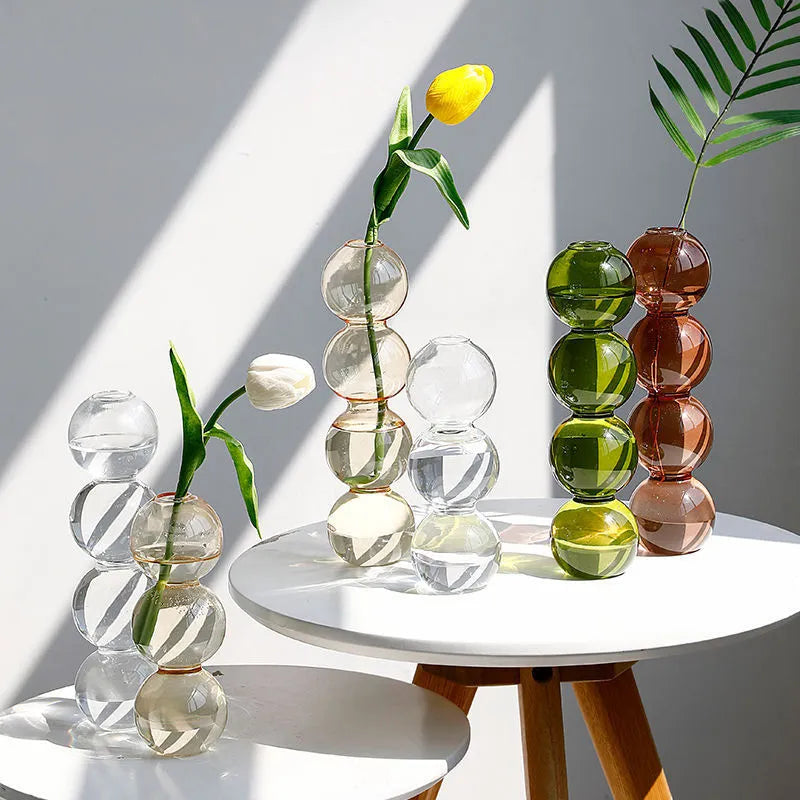 Nordic Glass Bubble Vase