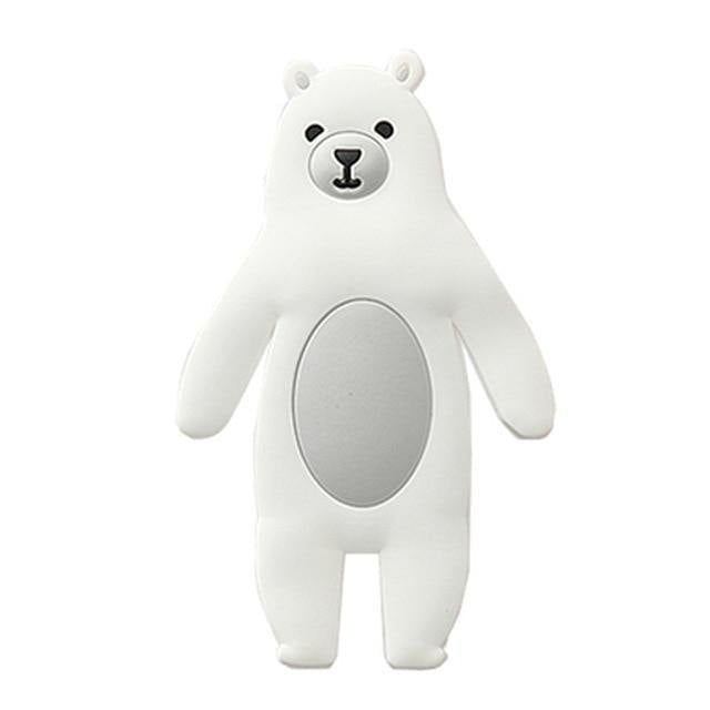 Flexible Adhesive Animal Fridge and Wall Hooks Polar Bear | Sage & Sill