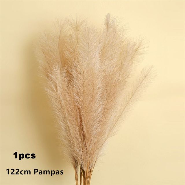 Artificial Pampas Grass Branch Flower