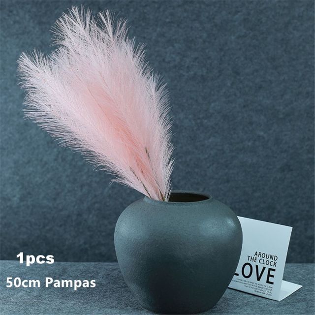 Artificial Pampas Grass Branch Flower