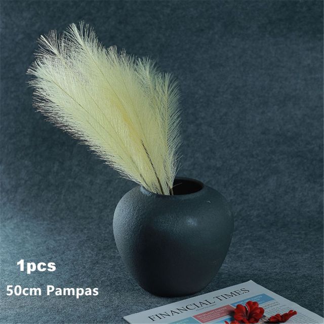 Artificial Pampas Grass Branch Flower